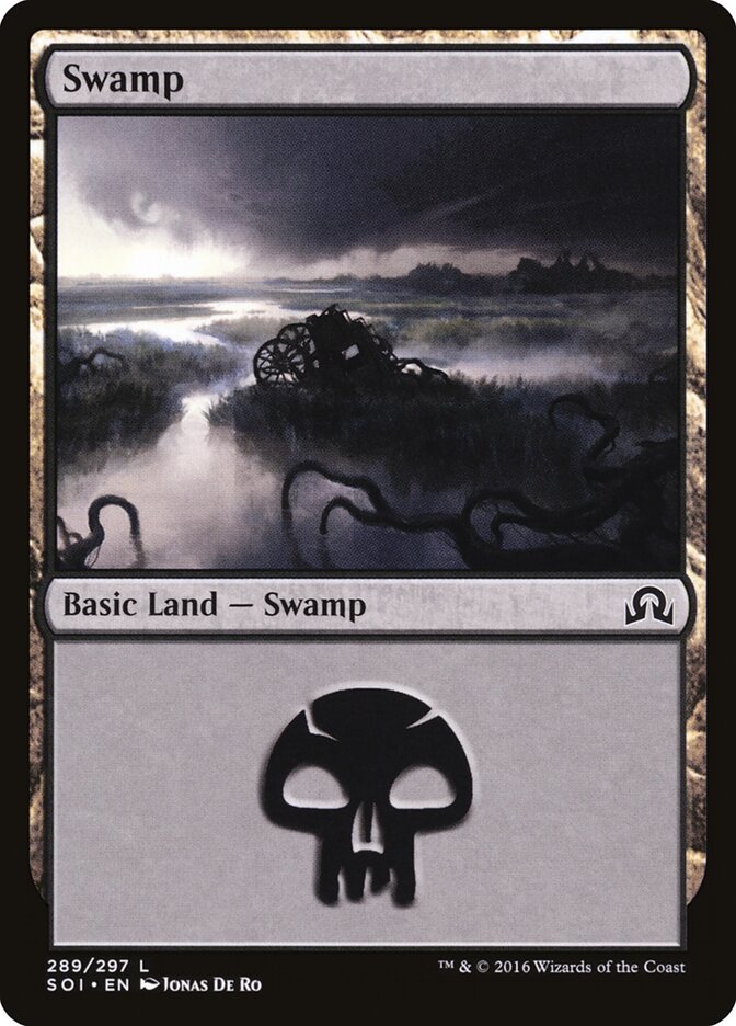 Swamp (V.1) - Shadows over Innistrad (Land) [SOI-289] Hauptbild