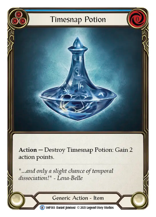 Timesnap Potion — History Pack 1 (1HP-383) Flesh and Blood card Hoofdafbeelding