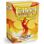 Dragon Shield Matte sleeves geel, doosje met 100 stuks