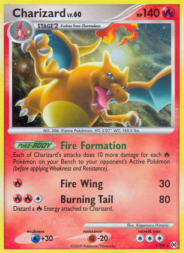 Charizard Lv.60 – Arceus 1 – Pokémon TCG single card
