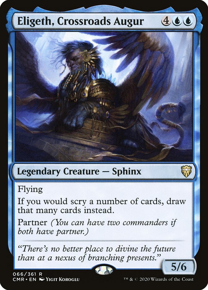 Eligeth, Crossroads Augur - Commander Legends (Rare) [CMR-66] Hauptbild