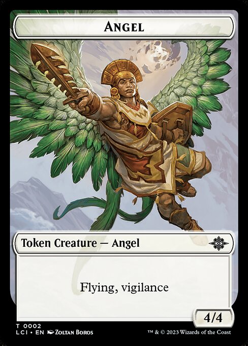 Angel – The Lost Caverns of Ixalan Tokens (TLCI-2) Magic: The Gathering card | LC-REM-20260804-15393058718028-1a0d80ce-9397-4c6d-9a07-31172d46f42a Image principale du produit
