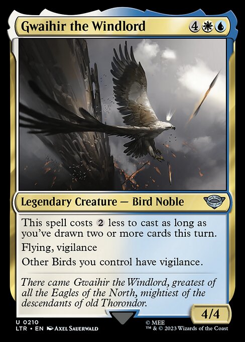 Gwaihir the Windlord – The Lord of the Rings: Tales of Middle-earth (LTR-210) Magic: The Gathering card | LC-REM-20260804-15150952939852-1a42c951-1146-4f49-a690-7d385962b191