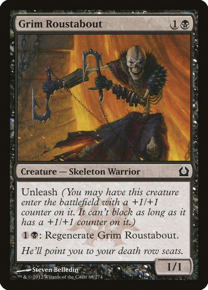 Grim Roustabout - Return to Ravnica (Common) [RTR-68]