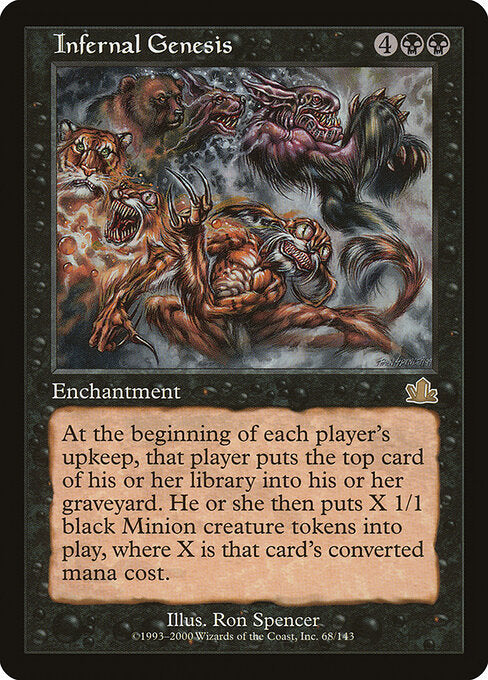 Infernal Genesis – Prophecy (PCY-68) Magic: The Gathering card | LC-REM-20260804-15520670712140-1a63d16e-319d-46f4-a28c-895b36605ee6