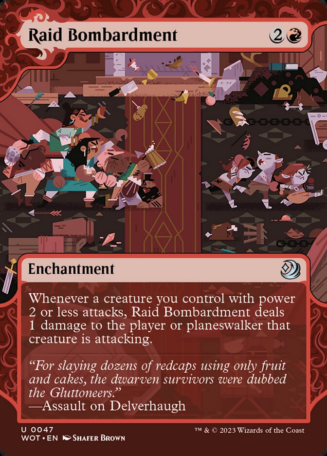 Magic-kaart Raid Bombardment WOT-47 uit Enchanting Tales (Uncommon) Image principale du produit