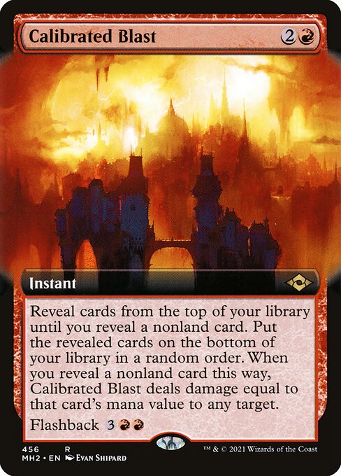 Calibrated Blast – Modern Horizons 2 (MH2-456) Magic: The Gathering card | LC-REM-20260804-15150847590732-1a8284eb-a604-4e86-a140-7c703b52c806