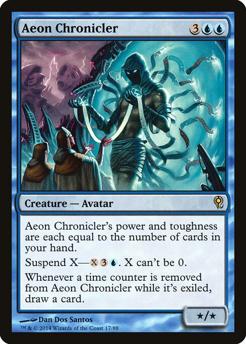 Aeon Chronicler – Duel Decks: Jace vs. Vraska (DDM-17) Magic: The Gathering kaart Hoofdafbeelding