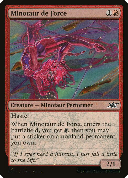 Minotaur de Force – Unfinity (UNF-400) Magic: The Gathering card | LC-REM-20260804-15151552889164-1aaa8a1a-512b-413d-a83f-668c3e07c127