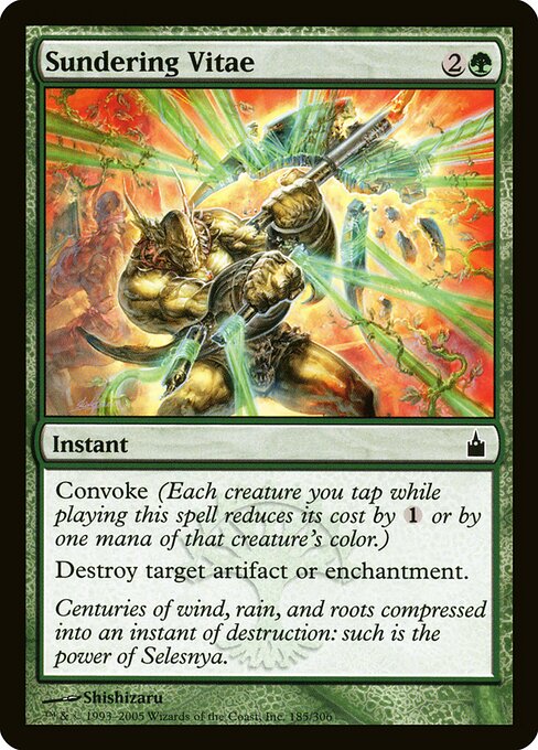 Sundering Vitae – Ravnica: City of Guilds (RAV-185) Magic: The Gathering card
