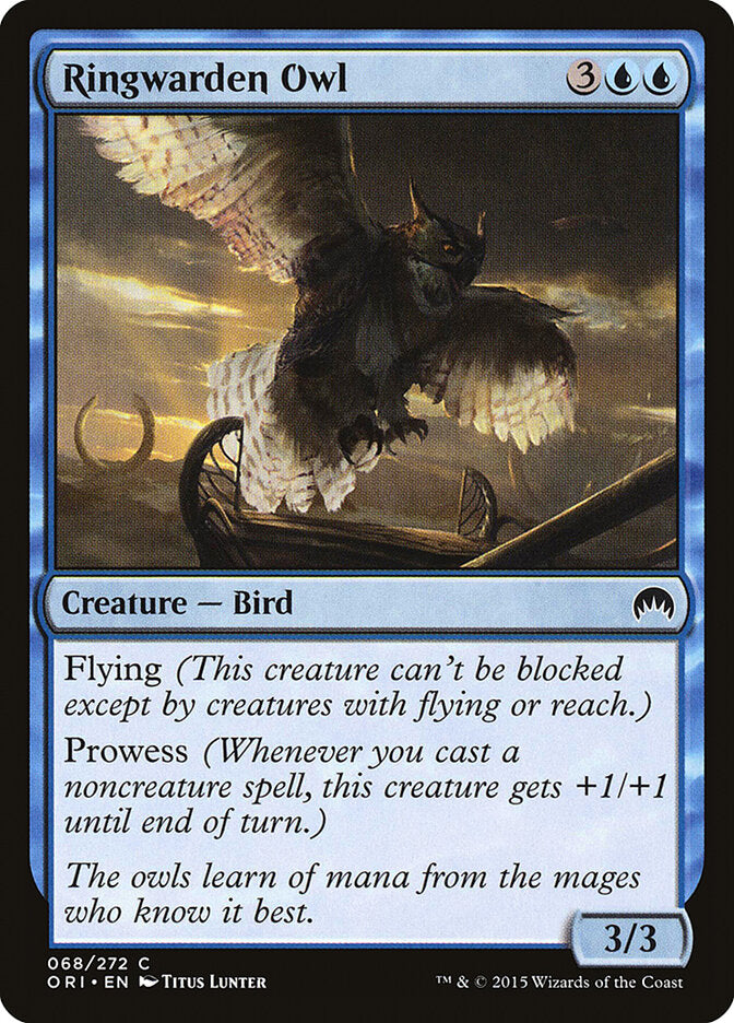 Ringwarden Owl - Magic Origins (Common) [ORI-68]