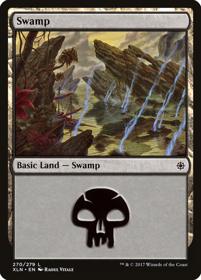 Swamp (V.3) - Ixalan (Land) [XLN-270]
