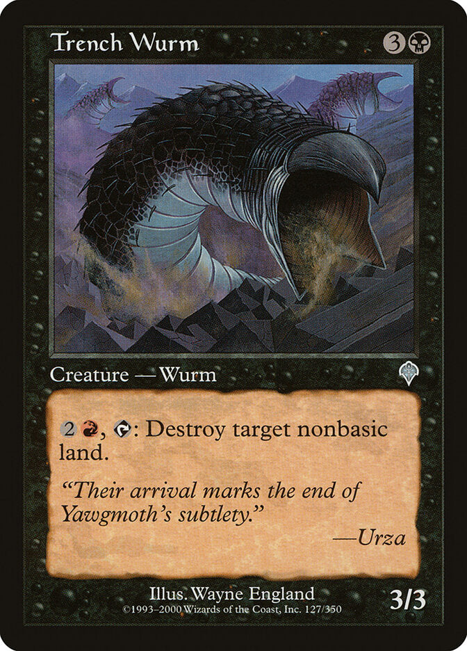 Trench Wurm - Invasion (Uncommon) [INV-127]