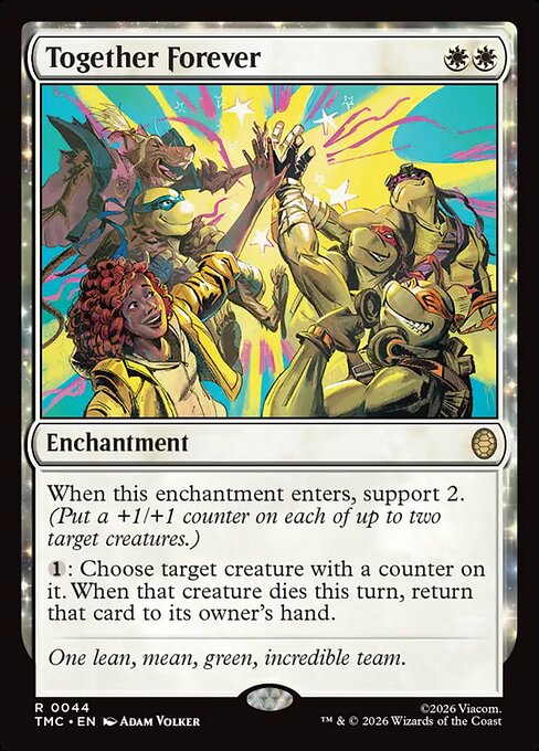 Together Forever – Teenage Mutant Ninja Turtles Eternal (TMC-44) Magic: The Gathering card | LC-REM-20260804-15632303948108-1b19f82a-9724-41b1-934d-a8ec1493587b