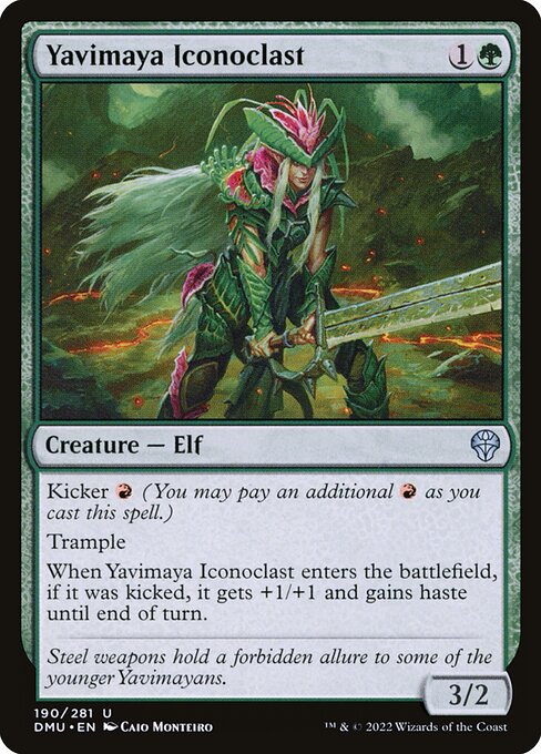 Yavimaya Iconoclast – Dominaria United (DMU-190) Magic: The Gathering card | LC-REM-20260804-15150923022668-1b1af9be-7f5e-48e9-a6e7-9261e199812e