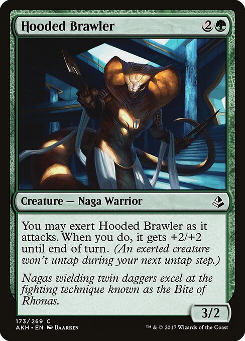 Hooded Brawler – Amonkhet (AKH-173) Magic: The Gathering card