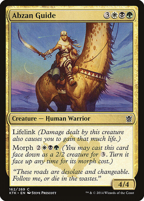Abzan Guide – Khans of Tarkir – KTK 162 – English Magic card Main image