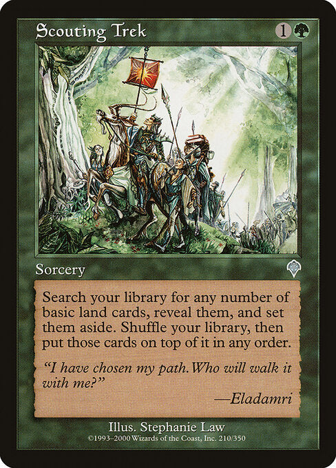 Scouting Trek – Invasion (INV-210) Magic: The Gathering card | LC-REM-20260804-15526061834572-1b882e68-5c03-4ec6-9982-8c3b09847969