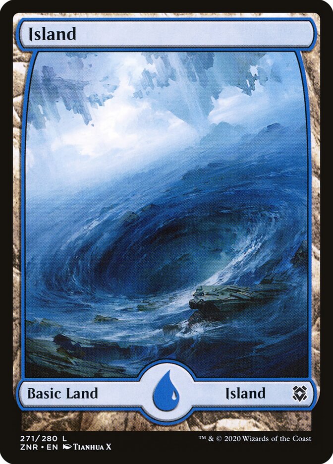 Island (V.3) - Zendikar Rising (Land) [ZNR-271] Hauptbild