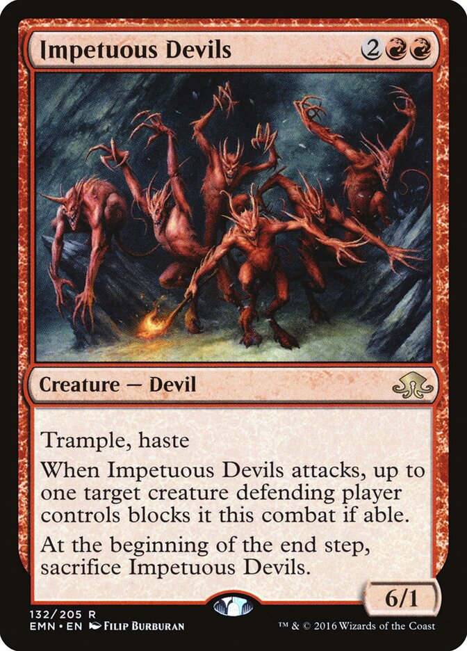 Impetuous Devils - Eldritch Moon (Rare) [EMN-132] Hoofdafbeelding