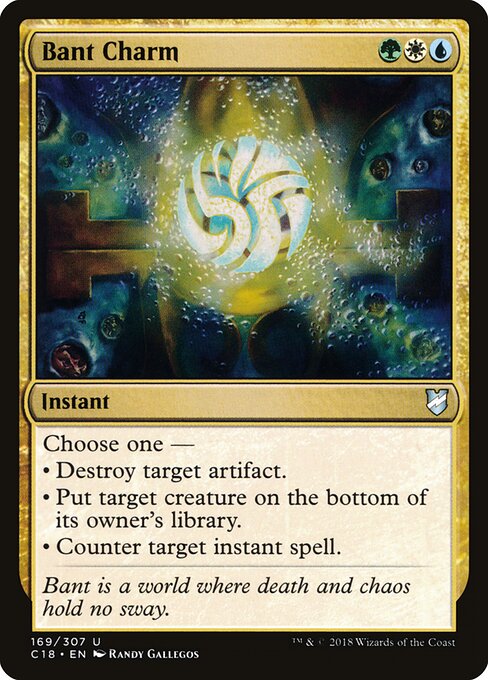 Bant Charm – Commander 2018 (C18-169) Magic: The Gathering card