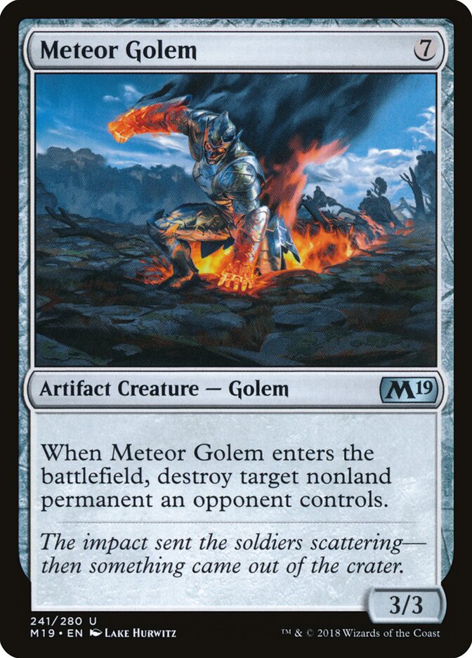 Meteor Golem - Core 2019 (Uncommon) [M19-241]