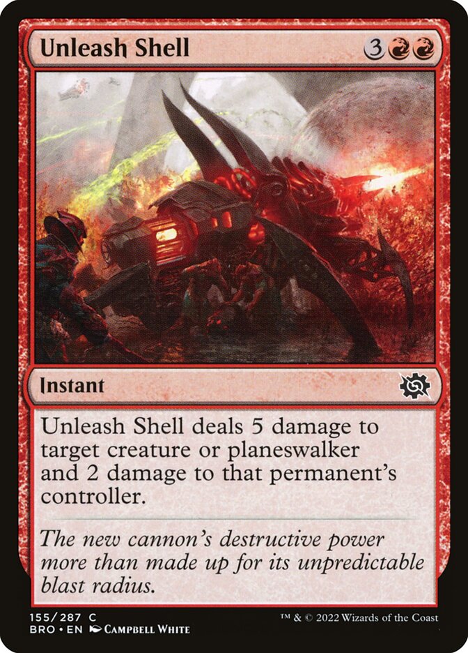 Unleash Shell - The Brothers' War (Common) [BRO-155]