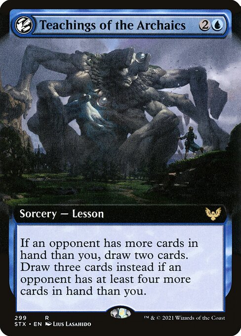 Teachings of the Archaics – Strixhaven: School of Mages (STX-299) Magic: The Gathering card | LC-REM-20260804-15150844772684-1c2c8894-fb24-4356-a71e-2cb924dd4cf0 Hoofdafbeelding