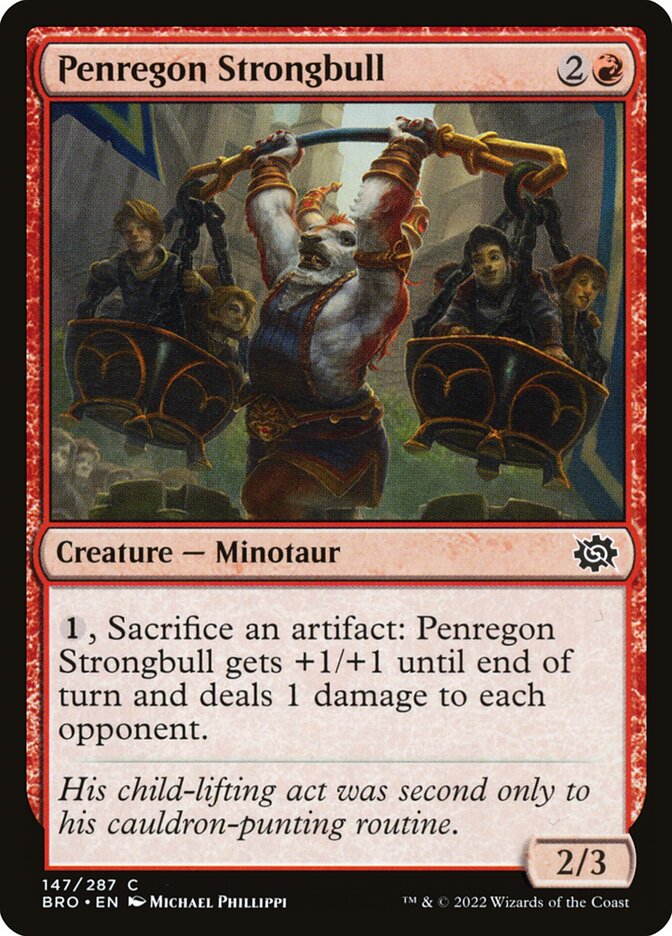 Penregon Strongbull - The Brothers' War (Common) [BRO-147]