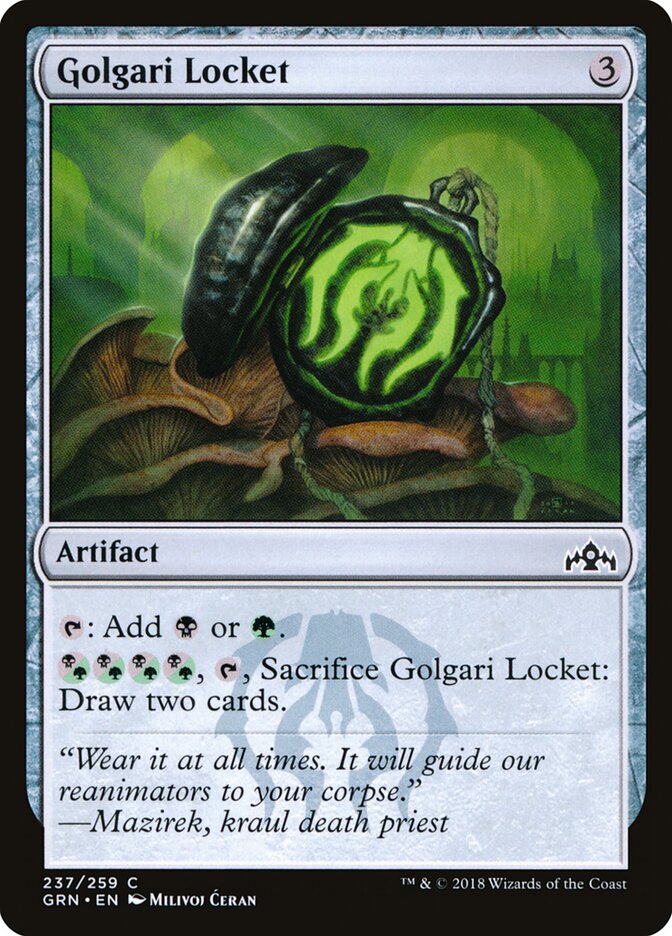 Golgari Locket - Guilds of Ravnica (Common) [GRN-237]