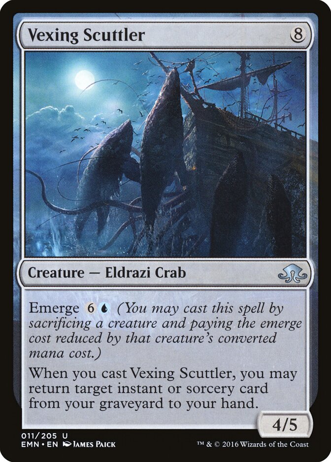 Vexing Scuttler - Eldritch Moon (Uncommon) [EMN-11] Imagen principal del producto