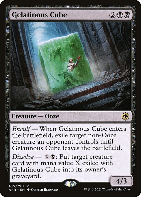 Gelatinous Cube – Adventures in the Forgotten Realms (AFR-105) Magic: The Gathering card | LC-REM-20260804-15339566530892-1c472e70-300c-4881-86e7-c5ca690ab9b6