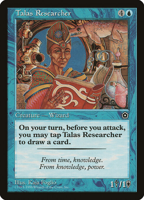 Talas Researcher – Portal Second Age (P02-51) Magic: The Gathering card | LC-REM-20260804-15151680913740-1c51008b-7031-4dbc-b4d6-7433c05bf6dc