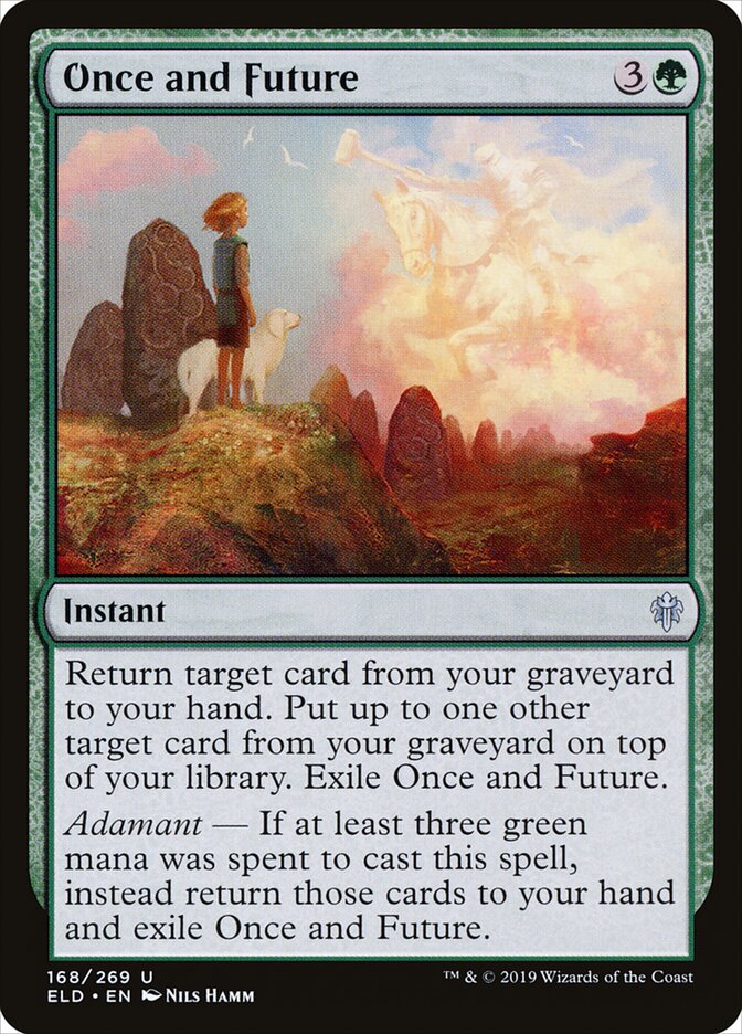 Once and Future - Throne of Eldraine (Uncommon) [ELD-168] Imagen principal del producto