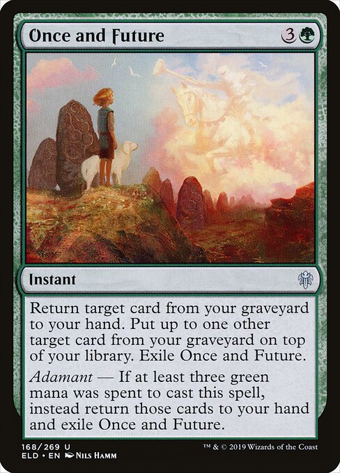 Once and Future – Throne of Eldraine (ELD-168) Magic: The Gathering card