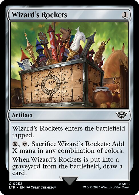Wizard's Rockets – The Lord of the Rings: Tales of Middle-earth (LTR-252) Magic: The Gathering card | LC-REM-20260804-15150804730188-1c6ed742-dfb1-41e2-8f19-184555109e34