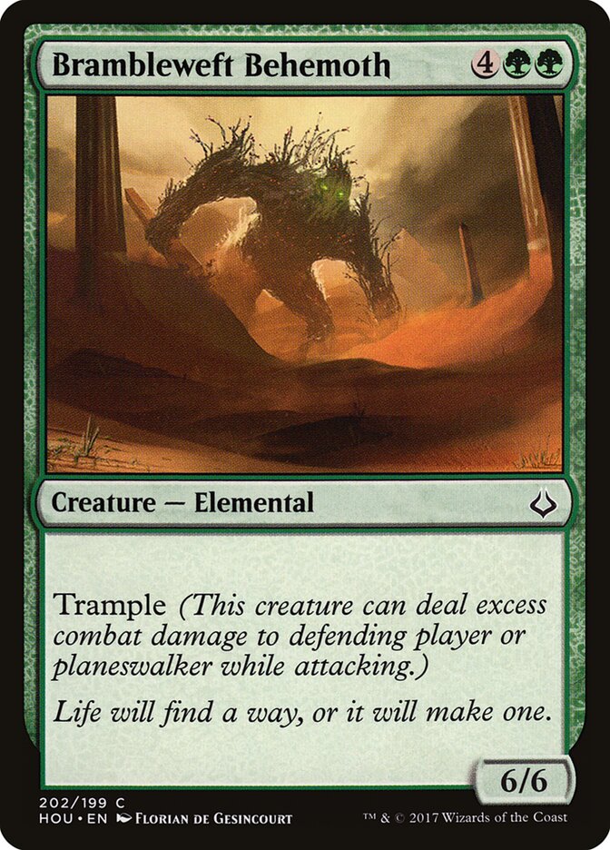 Brambleweft Behemoth - Hour of Devastation (Common) [HOU-202]