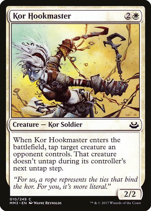 Kor Hookmaster – Modern Masters 2017 (MM3-10) Magic: The Gathering card Main image
