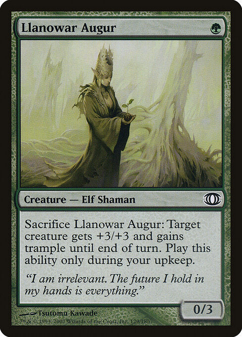 Llanowar Augur – Future Sight (FUT-129) Magic: The Gathering card