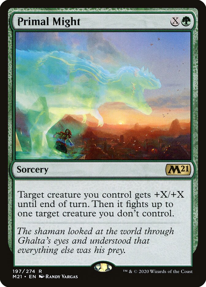 Primal Might - Core 2021 (Rare) [M21-197] Hauptbild