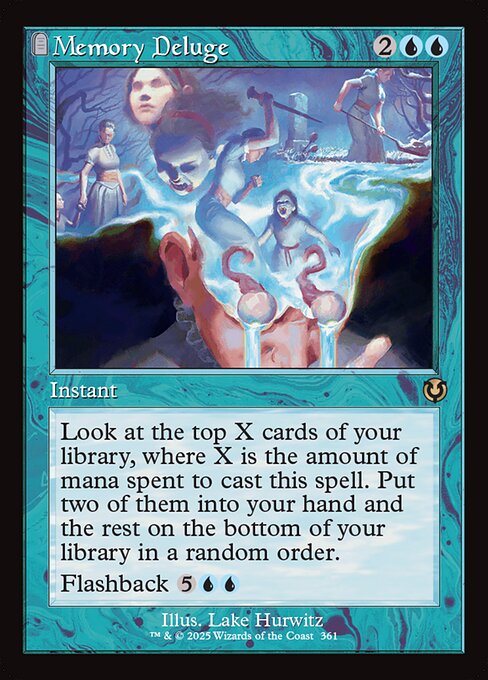 Memory Deluge – Innistrad Remastered (INR-361) Magic: The Gathering card | LC-REM-20260804-15339617485132-1ce12fd8-1977-4cae-aeb5-c56e68373228