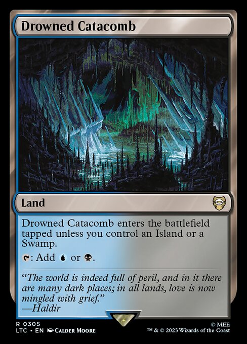 Drowned Catacomb – Tales of Middle-earth Commander (LTC-305) Magic: The Gathering card | LC-REM-20260804-15395462676812-1ce5d548-379d-442d-a68d-efbd6525fb86
