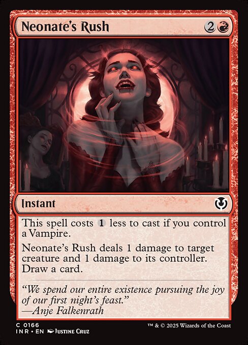 Neonate's Rush – Innistrad Remastered (INR-166) Magic: The Gathering card