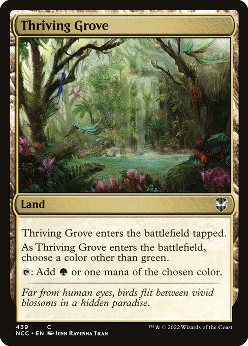 Thriving Grove – New Capenna Commander (NCC-439) Magic: The Gathering card | LC-REM-20260804-15681712292172-1d6a0661-9be3-431f-8c73-110ab93c9b34