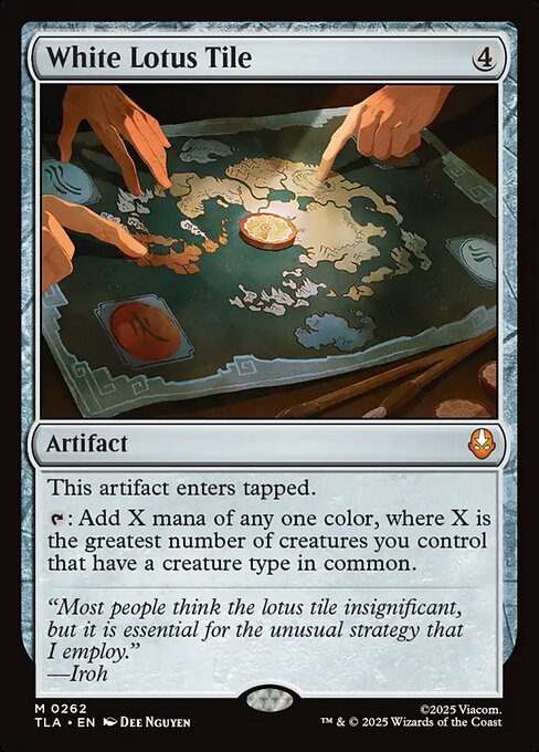 White Lotus Tile – Avatar: The Last Airbender (TLA-262) Magic: The Gathering card | LC-REM-20260804-15562145464652-1d70f9ec-fdc1-4219-b89b-c030d712c1fc