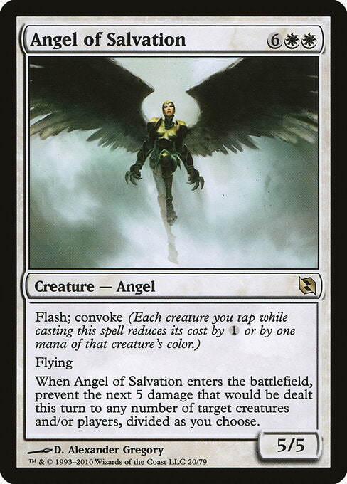 Angel of Salvation – Duel Decks: Elspeth vs. Tezzeret (DDF-20) Magic: The Gathering card | LC-REM-20260804-15339508040012-1dbe2835-62fe-4a9a-aea4-04983377a4b9 Image principale du produit