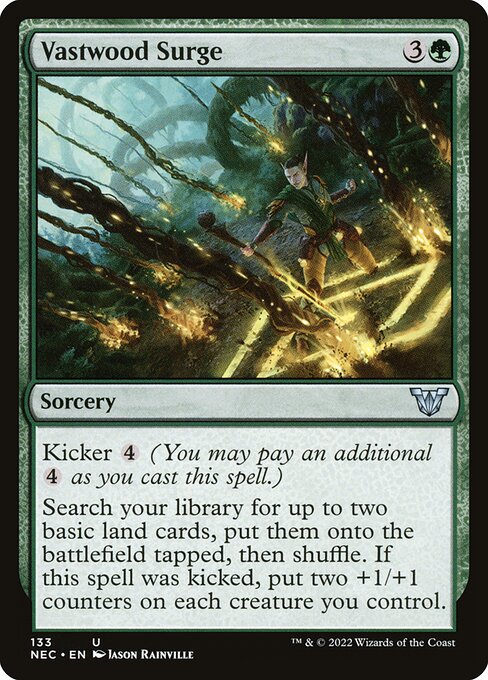 Vastwood Surge – Neon Dynasty Commander (NEC-133) Magic: The Gathering card | LC-REM-20260804-15711434178892-1dcd904c-fac6-490d-a9dd-ccdf39cbe597