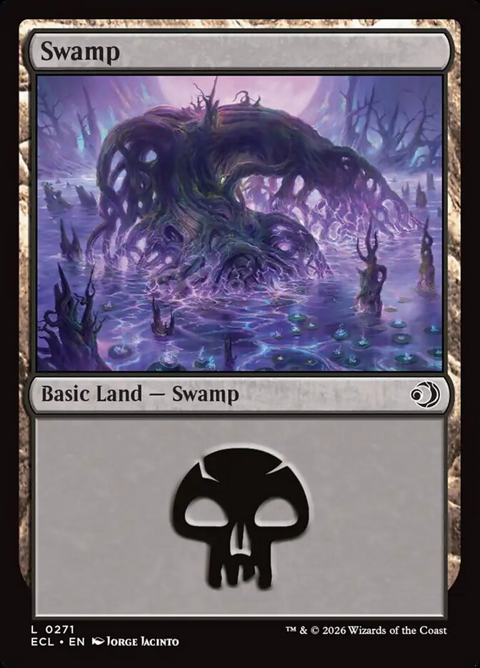 Swamp (V.1) - Lorwyn Eclipsed (Land) [ECL-271] Main image