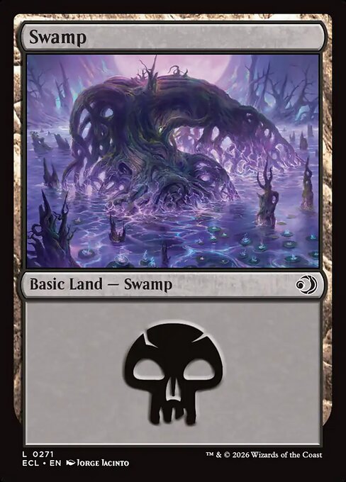 Swamp – Lorwyn Eclipsed (ECL-271) Magic: The Gathering card