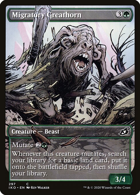 Migratory Greathorn – Ikoria: Lair of Behemoths (IKO-297) Magic: The Gathering card | LC-REM-20260804-15151078703436-1e31f56d-bf75-4e14-94de-5c77193abf3a Main image